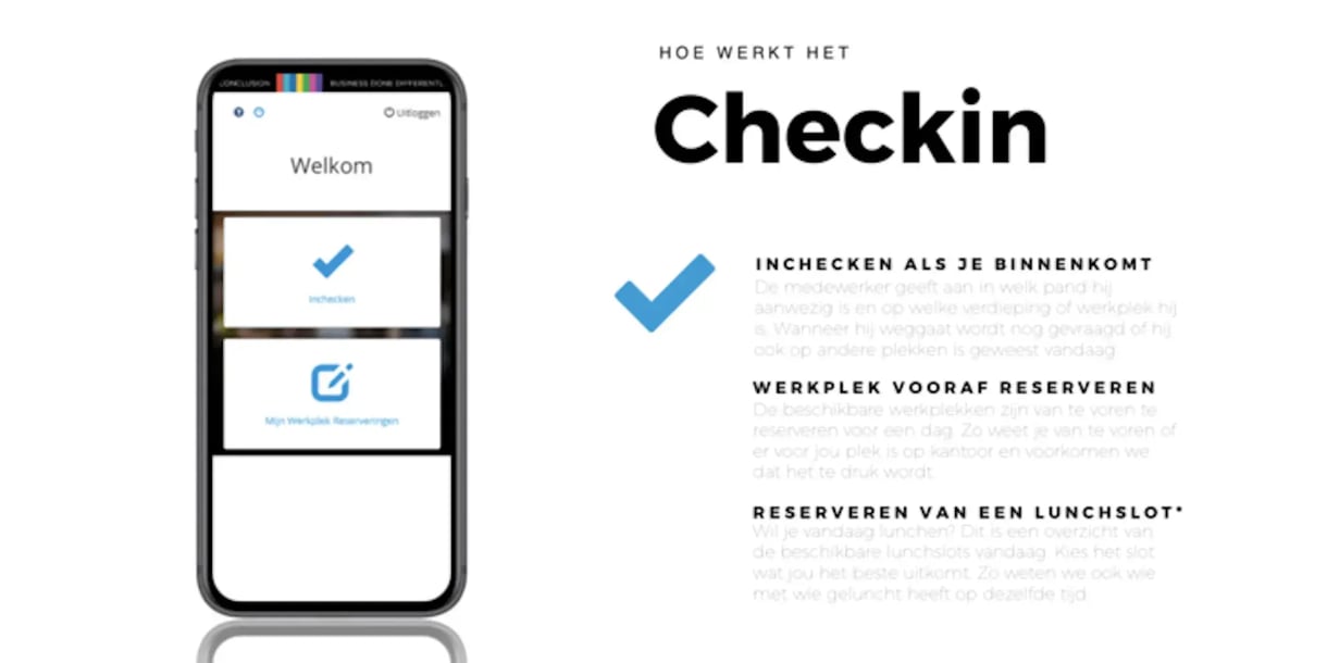 Foto van telefoon app