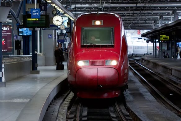 International train.