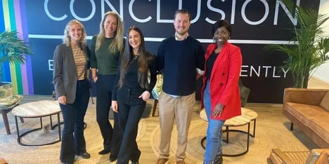 conclusion consulting vijf nieuwe collega's