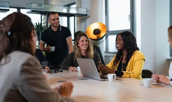 collega's in overleg