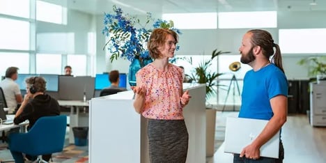 Mensen die overleggen