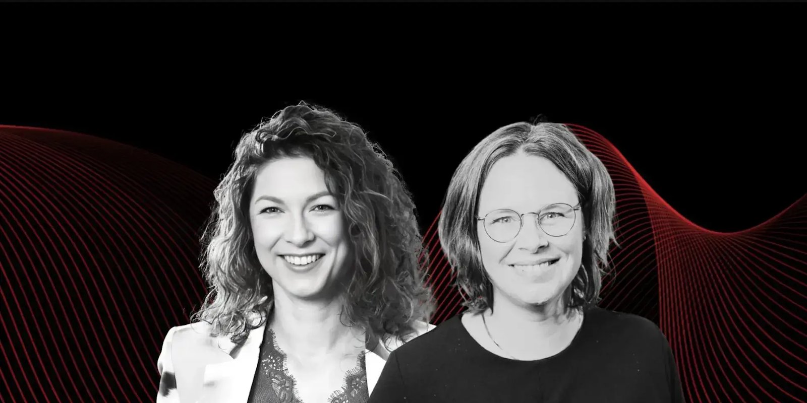 Twee vrouwen van de podcast