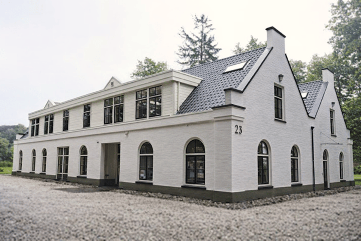 Het pand in Driebergen