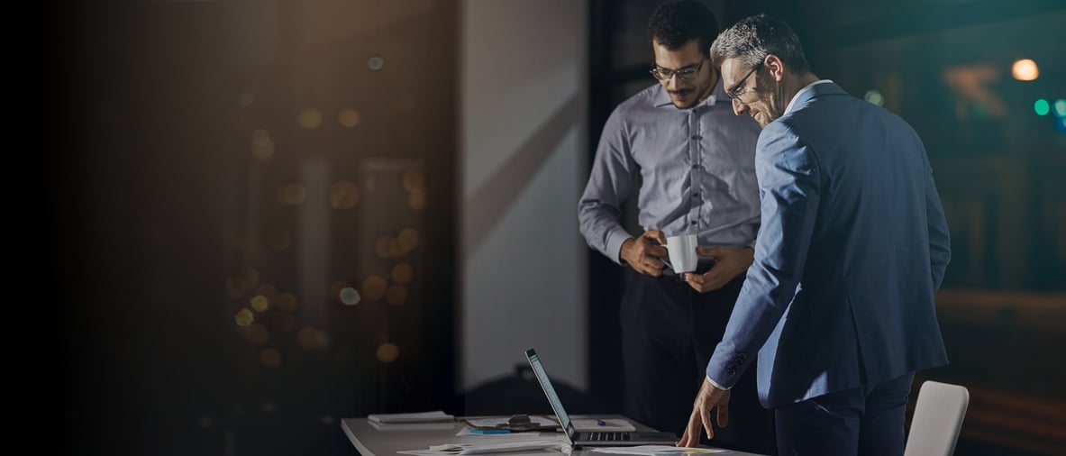 Business transformation thema afbeelding