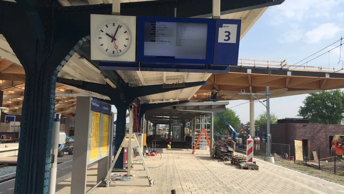 werkzaamheden op het station