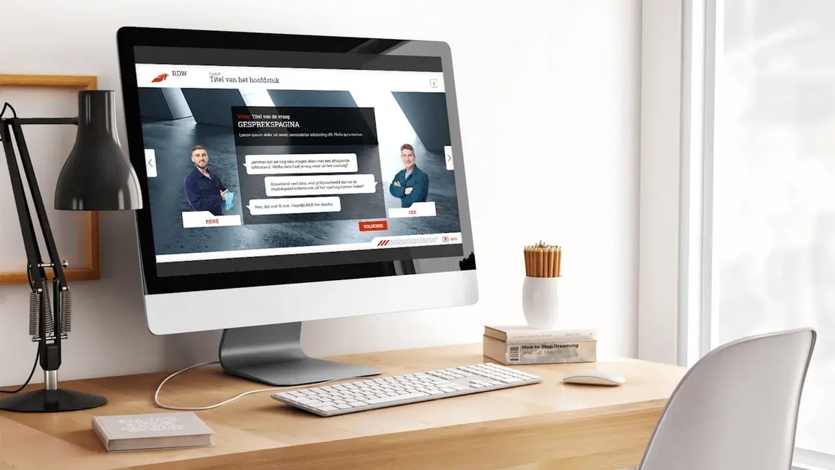 Een computer scherm laat een chatbot zien voor autos