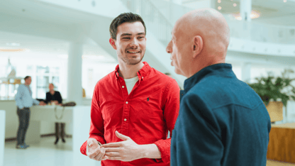 Consultant bij een klant