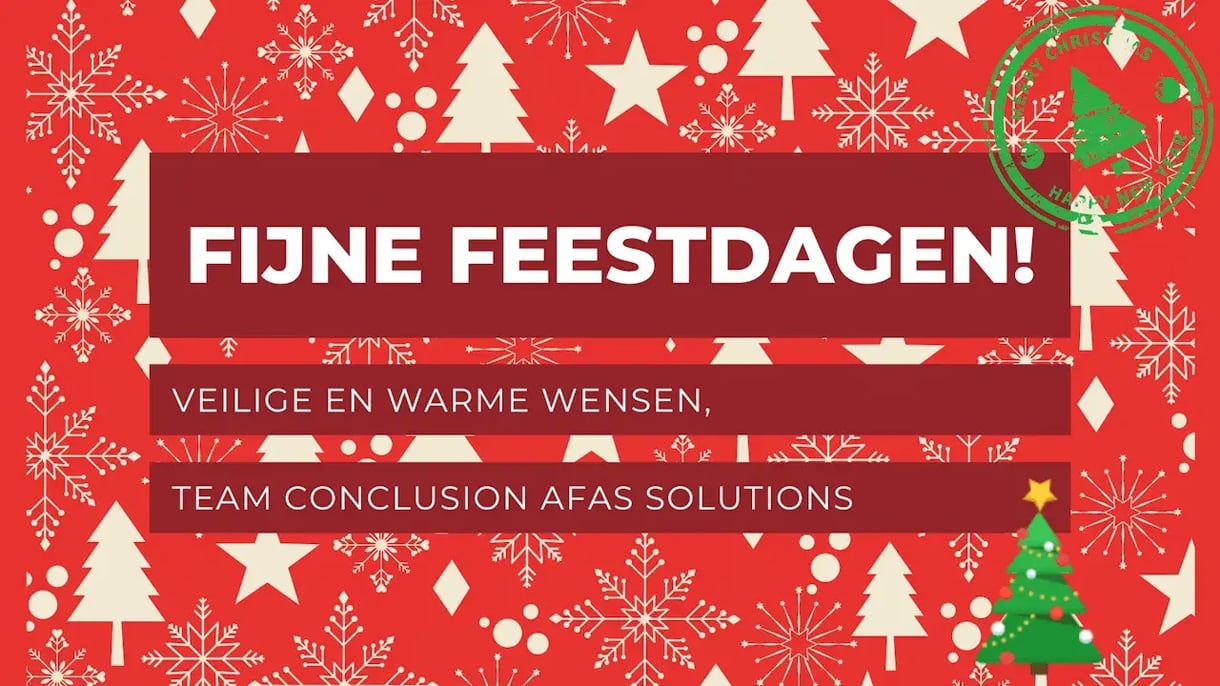 Kerstkaart AFAS