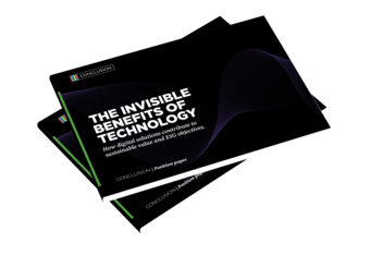 The Invisible Benefits of Technology mockup