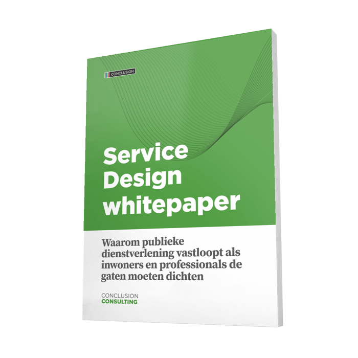 Service design whitepaper mockup vierkant
