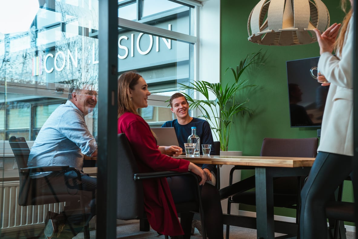 Collega's kantoor, Nieuwegein Conclusion Integration
