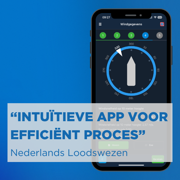 Mendix applicatieontwikkeling voor Nederlands Loodswezen ter vervanging van excel