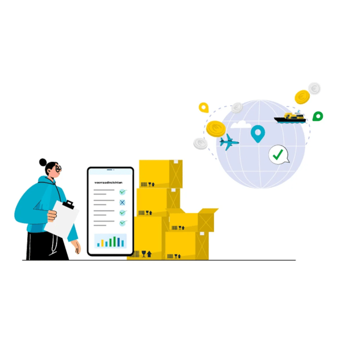 illustratie dynamic maakindustrie