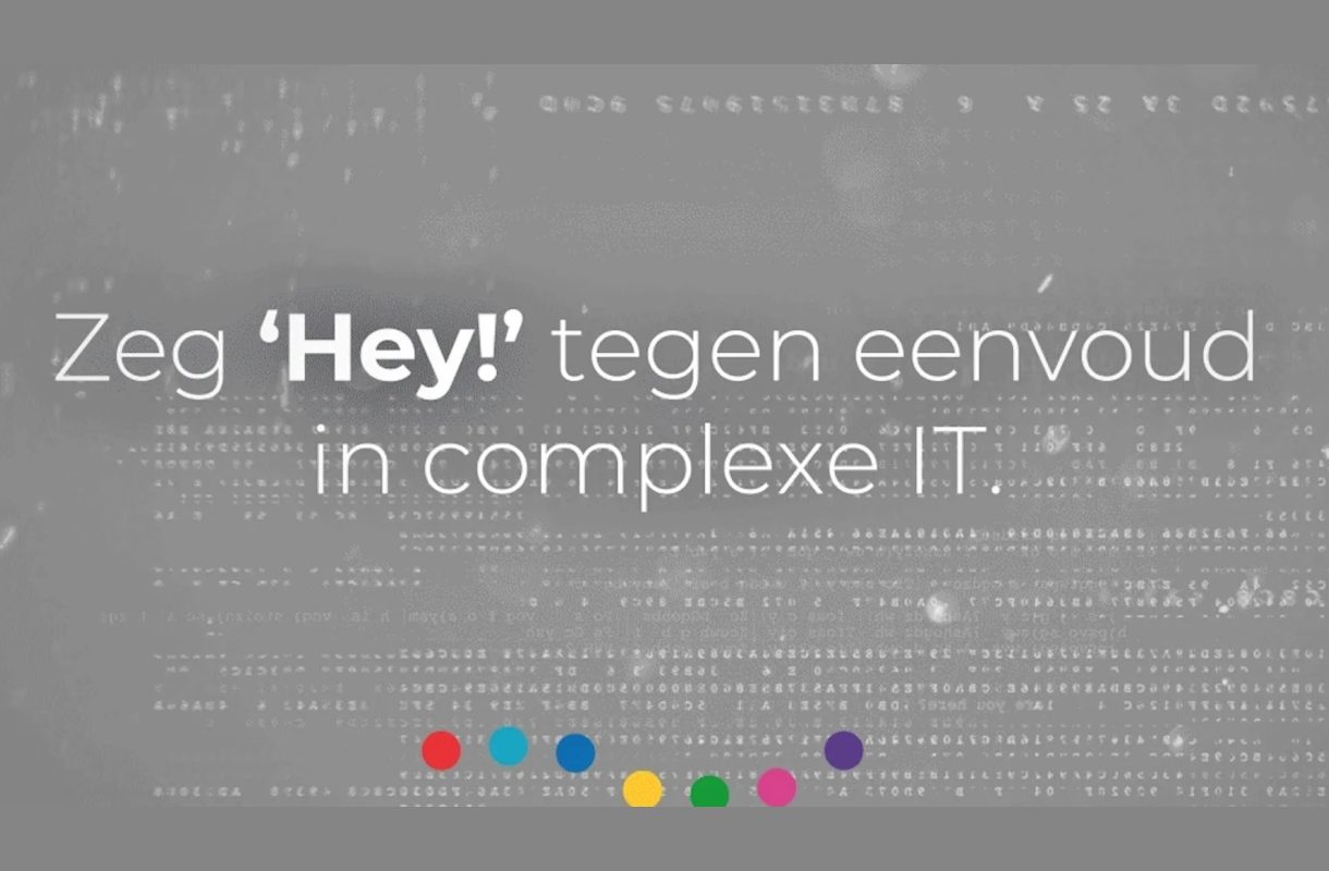 'Zeg hey tegen eenvoud in complexe IT'