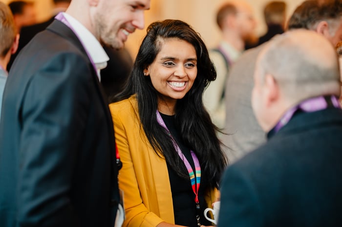 corporate bezoekers AI event