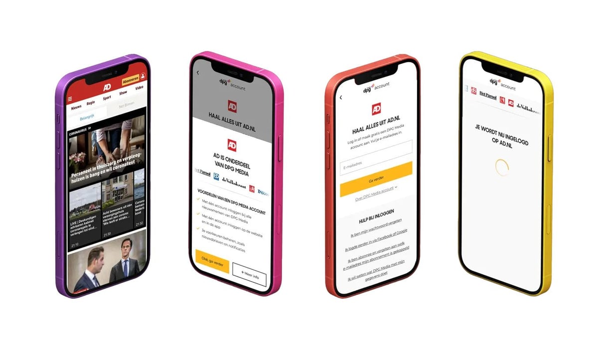 dpg media ad mobile environment