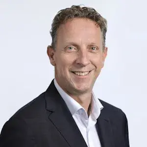 A portrait of Andre van Dalen.