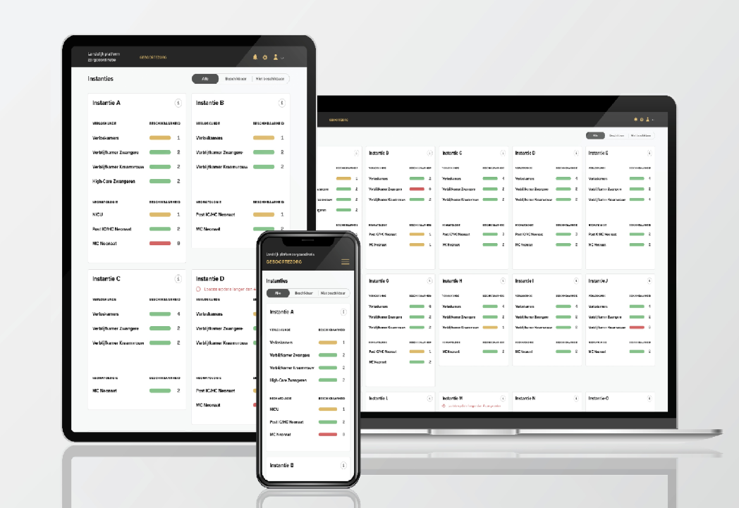 Laptop, Ipad en een telefoon