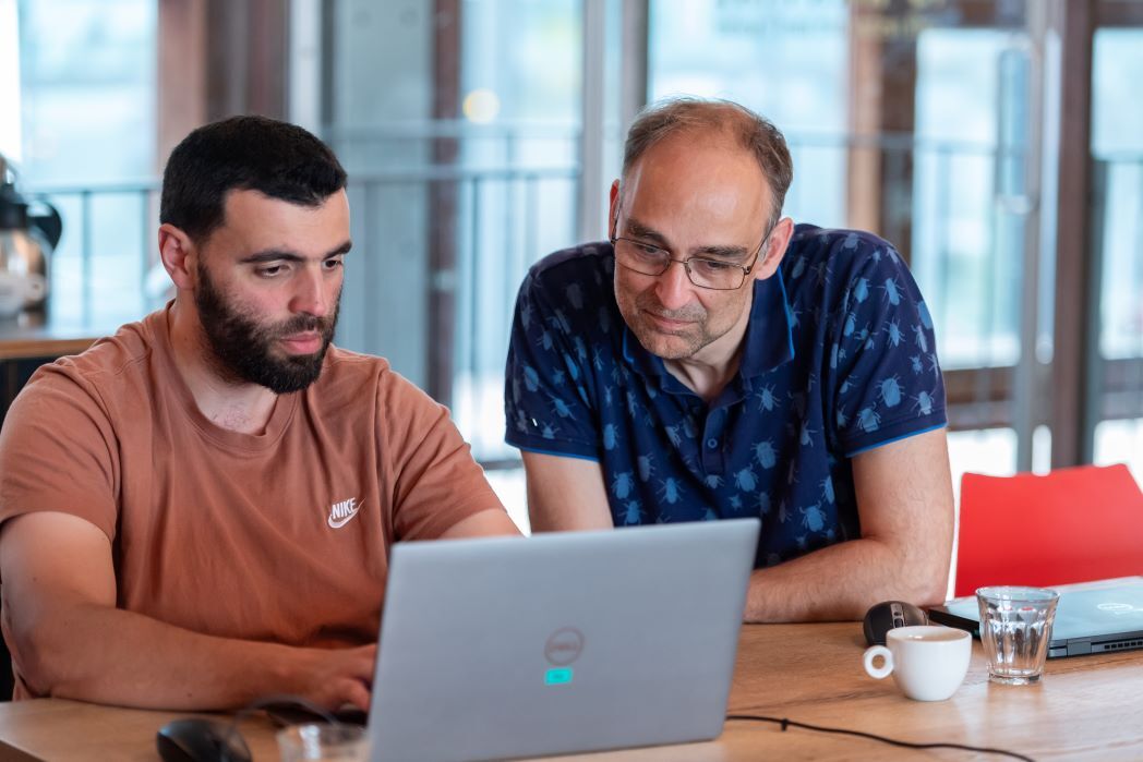 Foto van collega’s