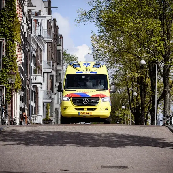 Foto van ambulance