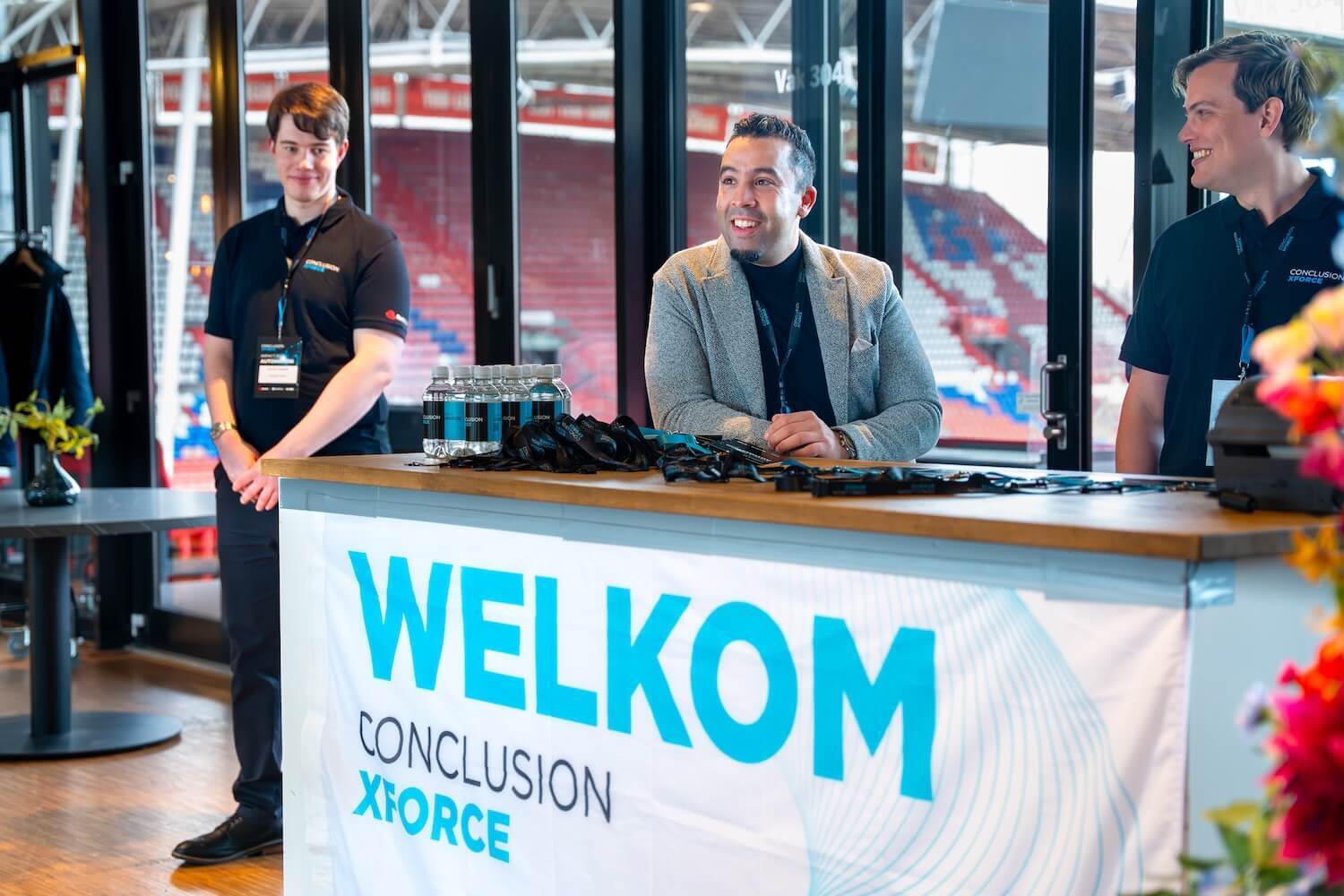 XForce bij een event.