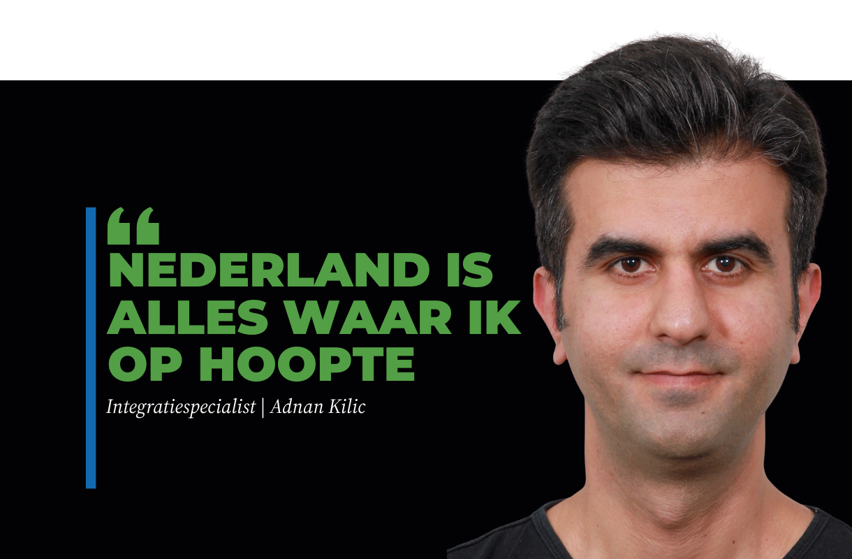 Adnan vluchtte naar Nederland en start bij Conclusion