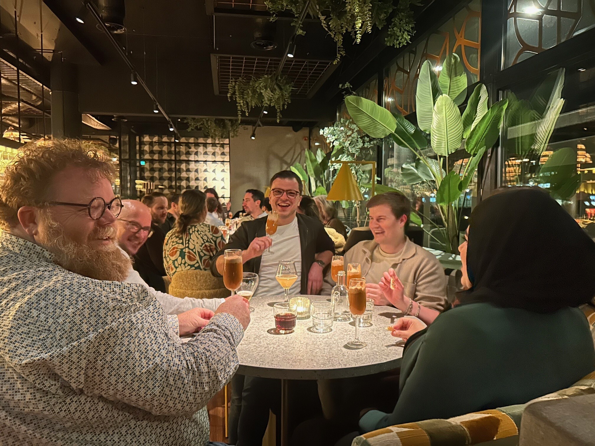 Foto nieuwjaarsborrel